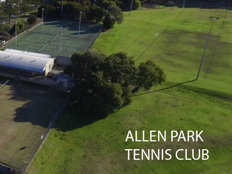Allen Park Tennis Club in Swanbourne