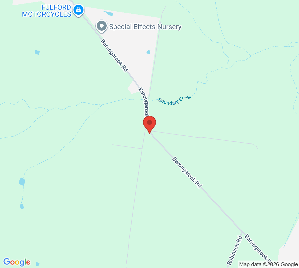 Map of Barongarook Community Tennis Club