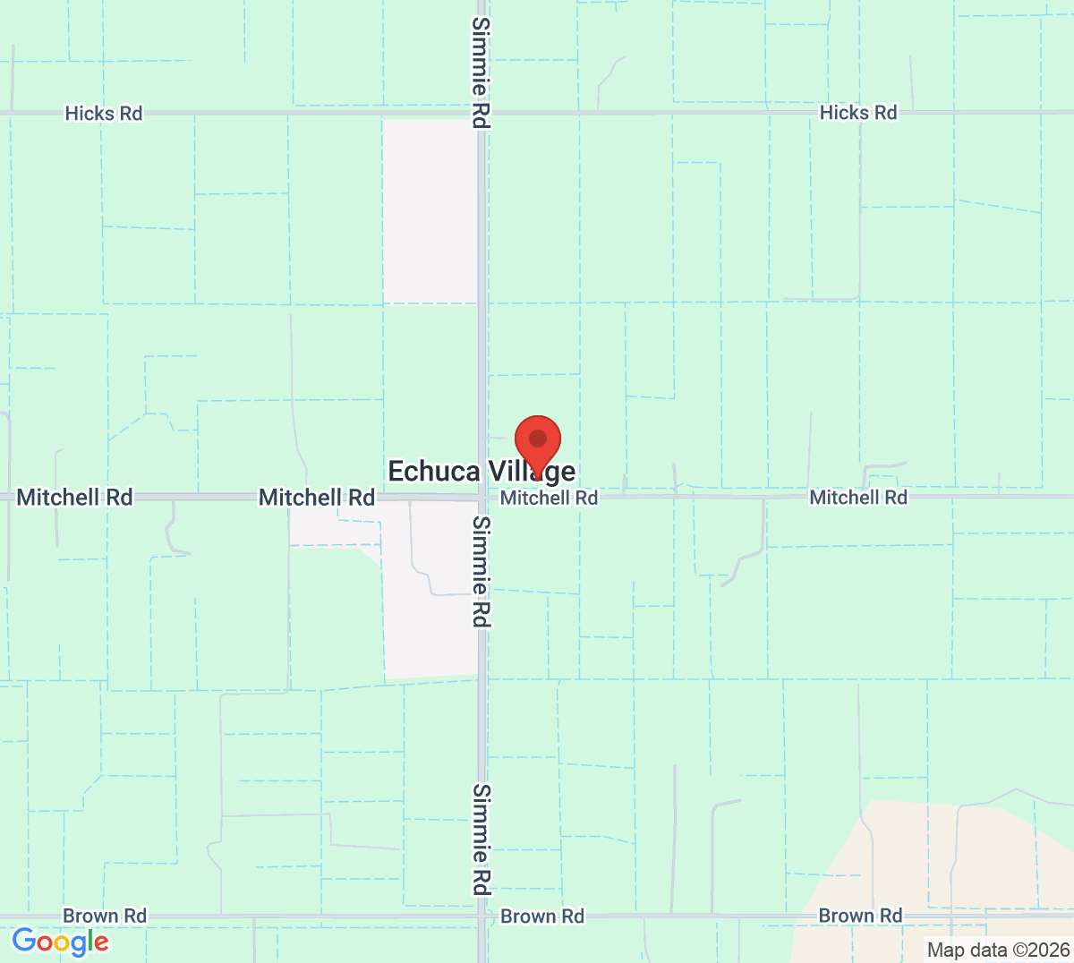 Map of Echucha Village Tennis Club