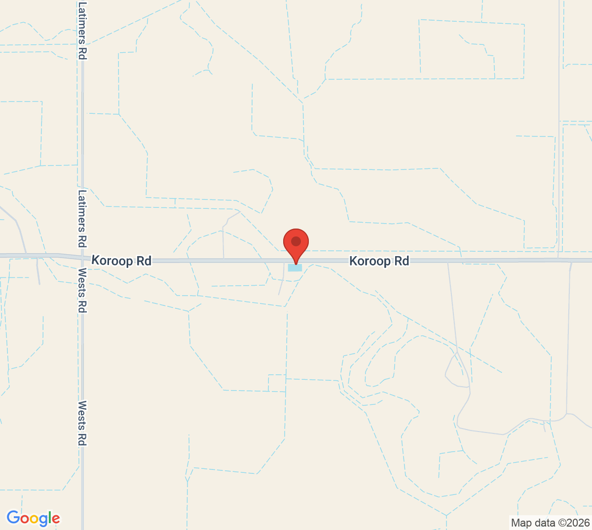 Map of Gannawarra Tennis Club