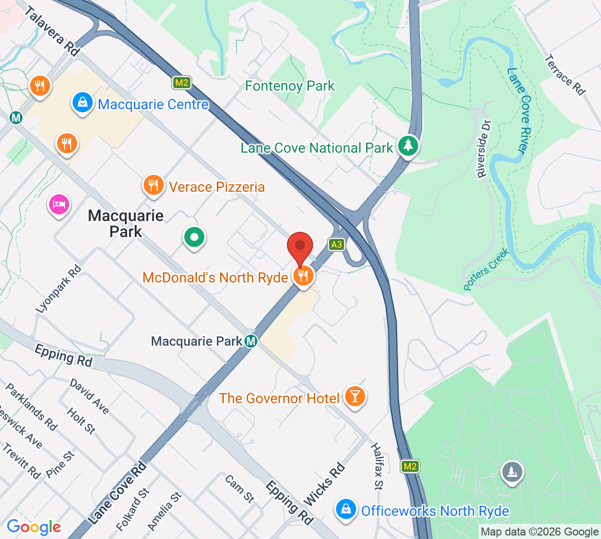 Map of Good Vibes Fitness