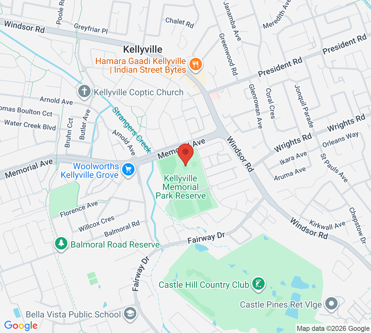 Map of iPLAY Tennis Academy