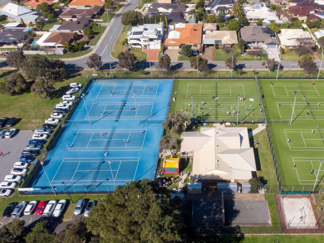 Manning Tennis Club in Manning