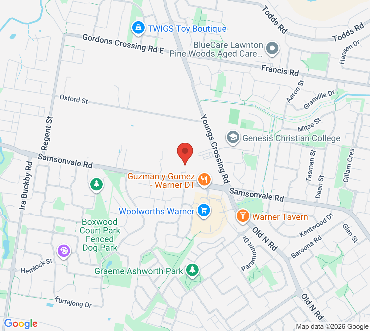 Map of Matchpoint Tennis - Joyner