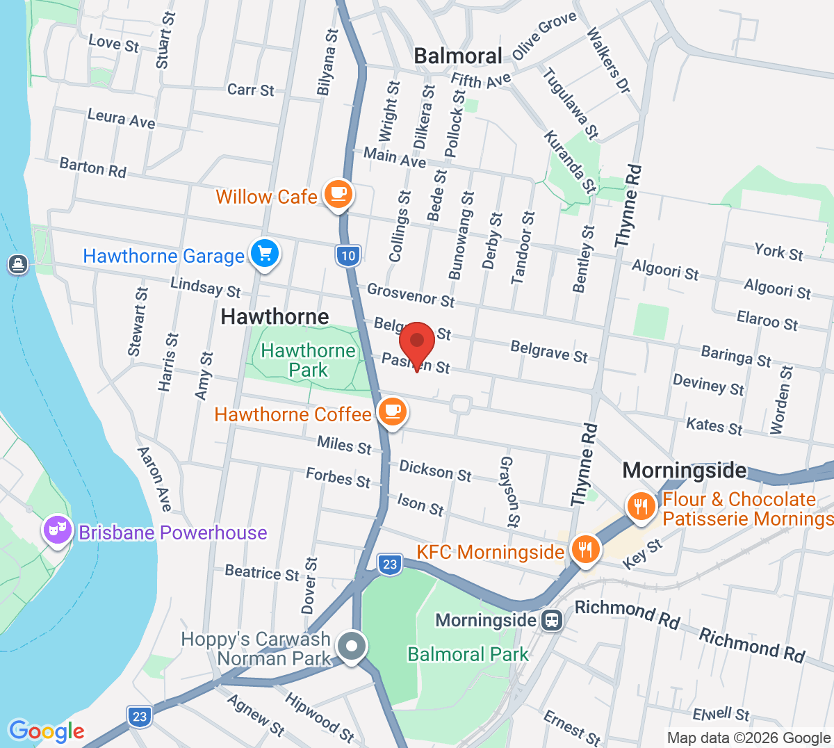 Map of Morningside State Primary School