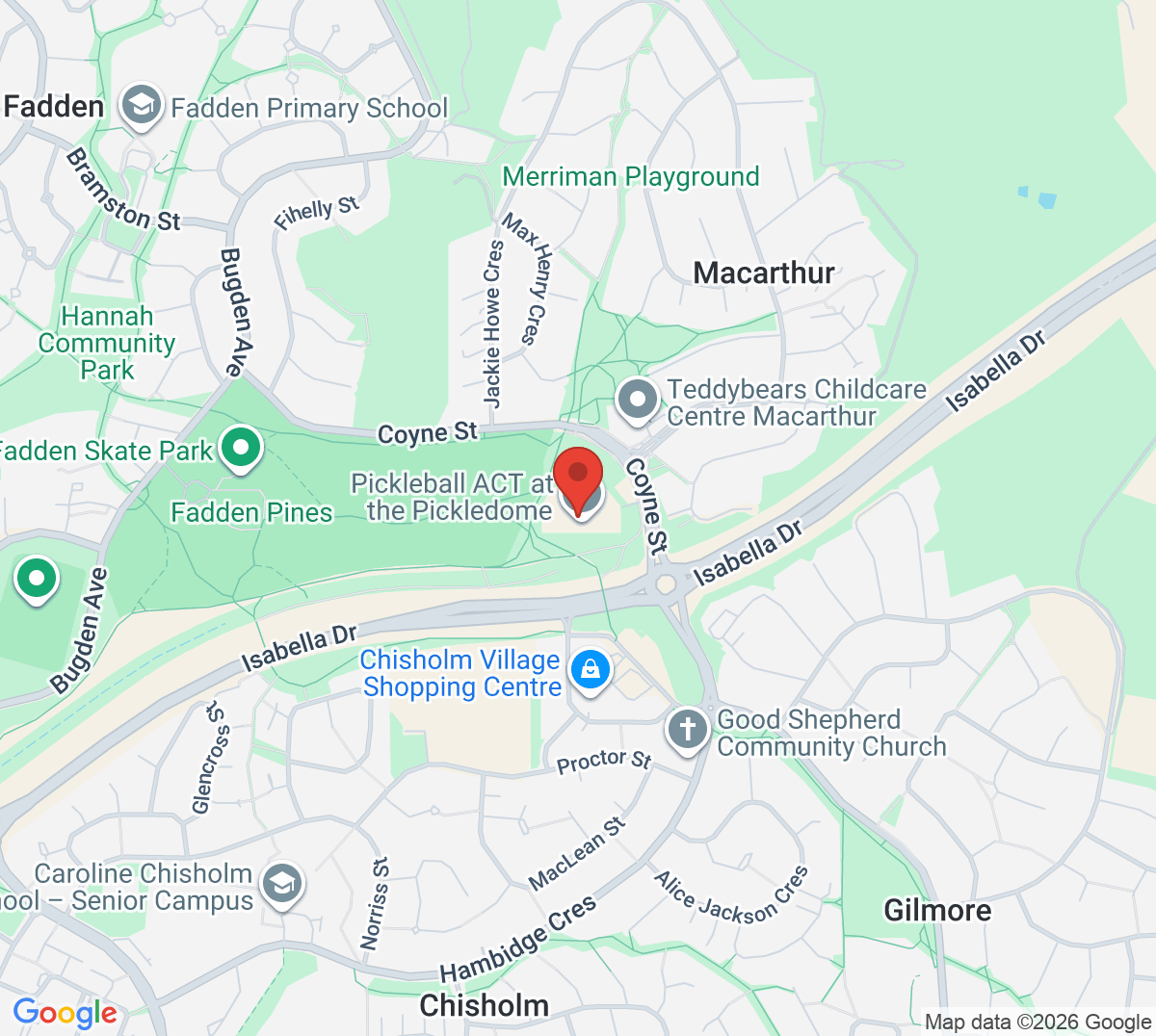 Map of mpowerdome