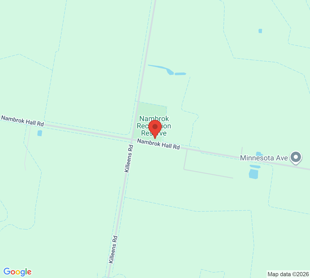 Map of Nambrok Tennis Club