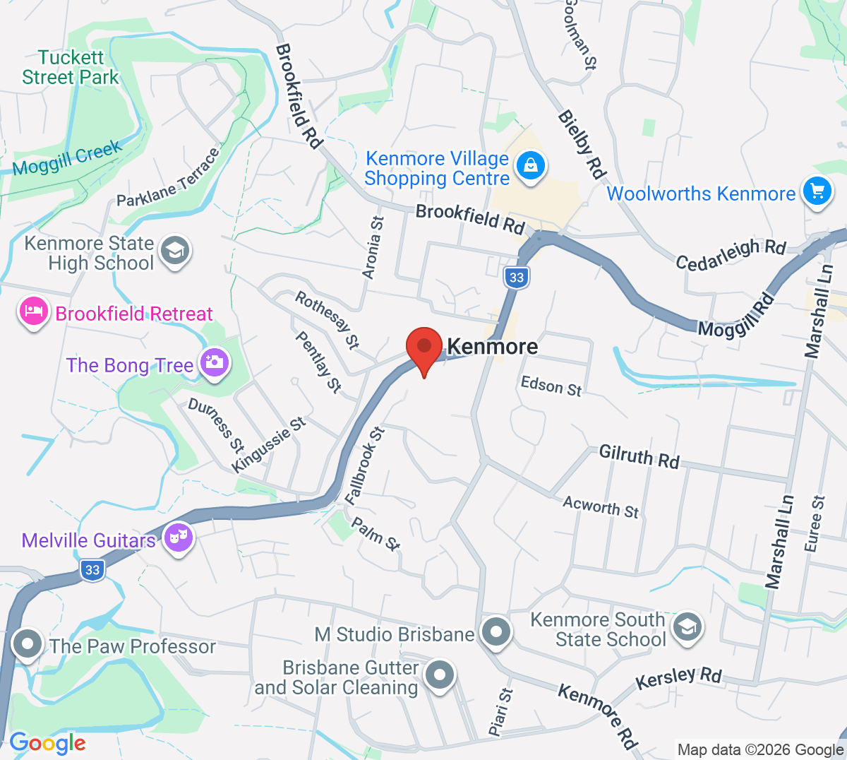 Map of Our Lady of the Rosary Primary School