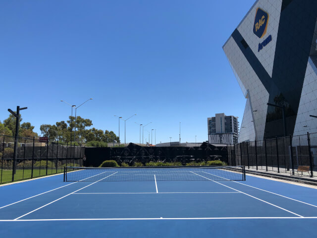 Tennis court in Perth - RAC Arena Outdoor Tennis Court - The Backcourt
