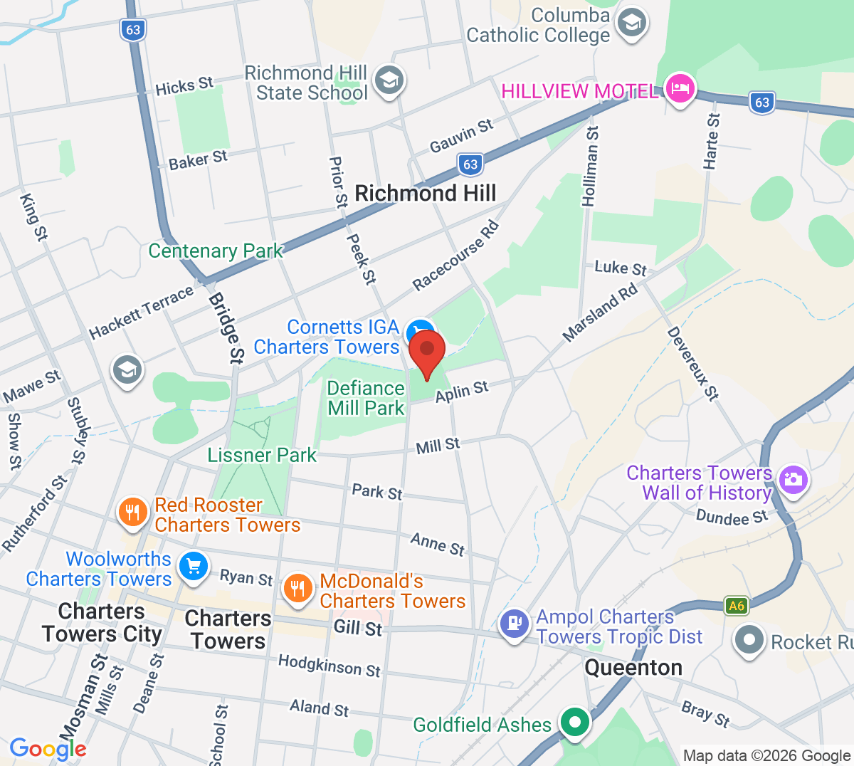 Map of Queenton