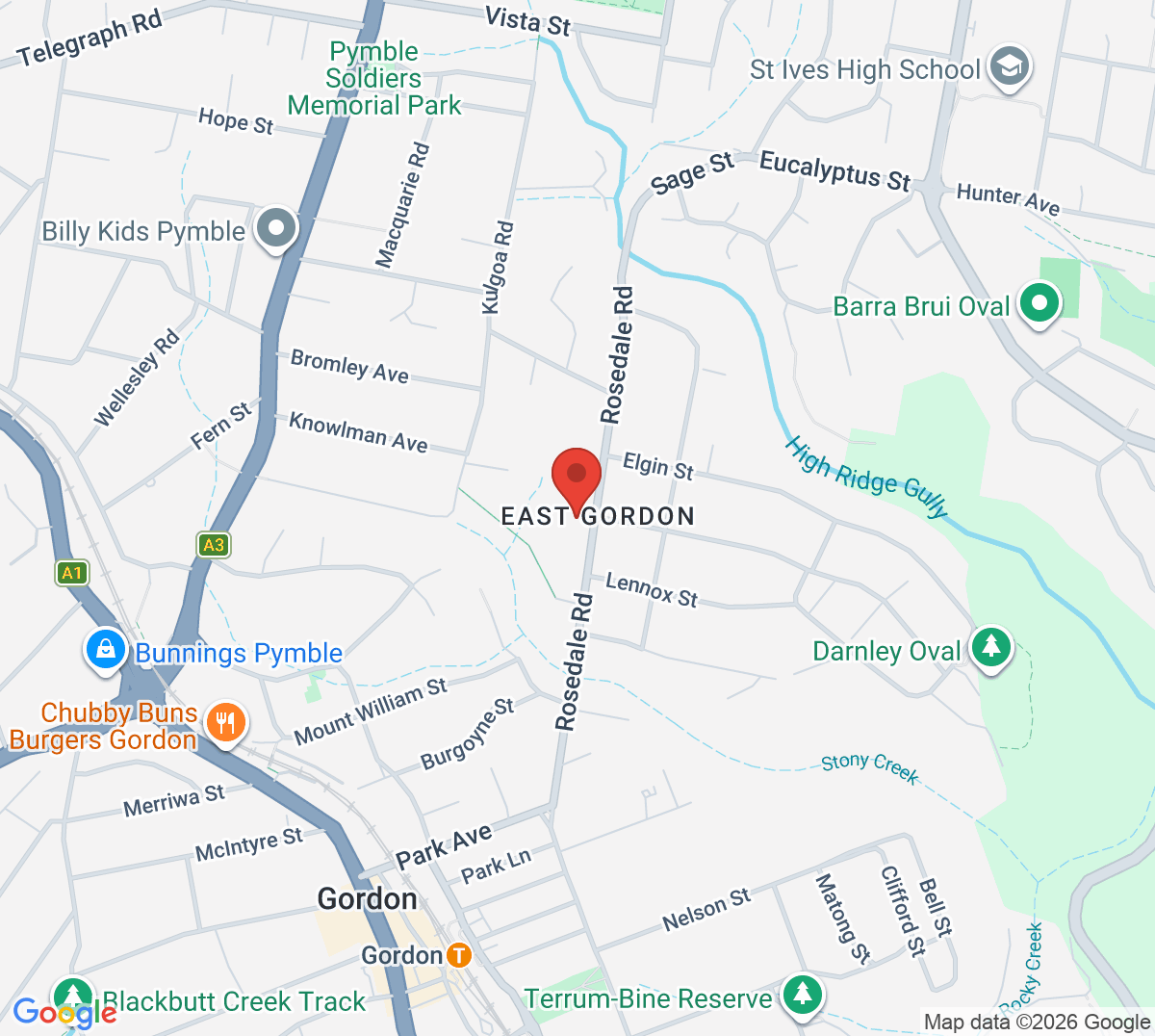 Map of Richmond Park
