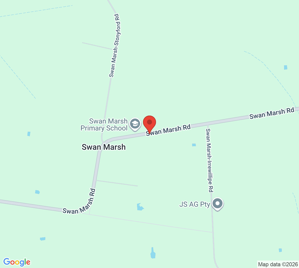 Map of Swan Marsh Tennis Club